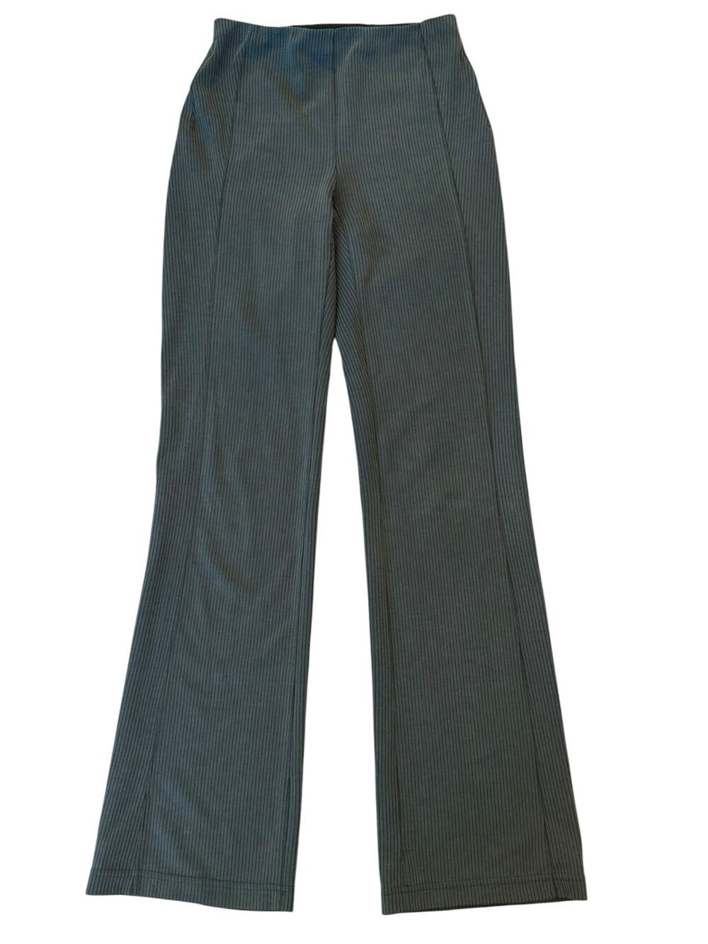 Lululemon Ribbed Softstreme Flared Pant Green High Rise Flare Lounge W5GVKS 4